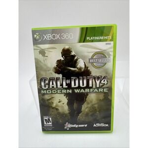 Call of Duty 4: Modern Warfare -- Platinum Hits (Microsoft Xbox‎ 360, 2010)